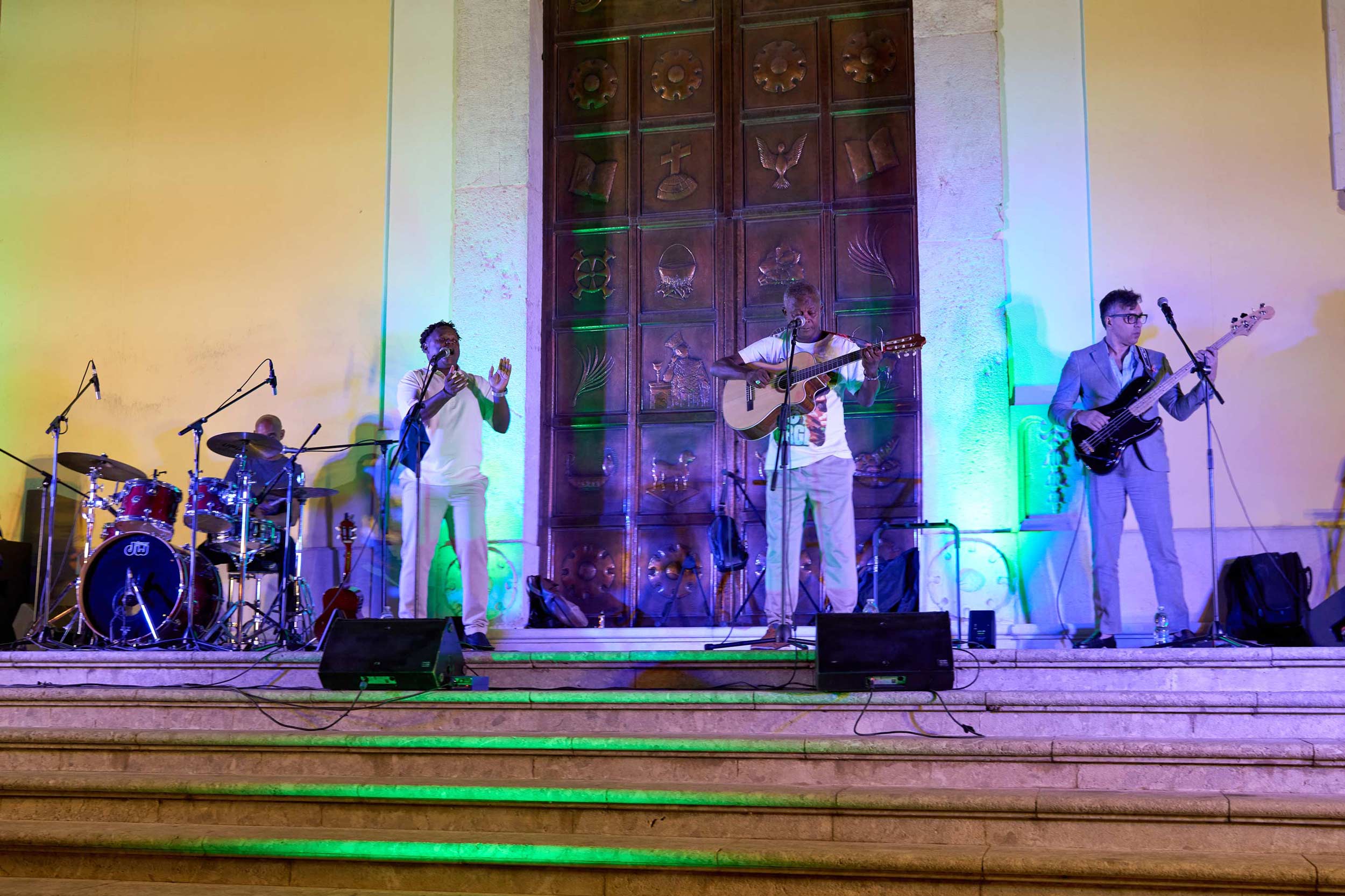 Tibau Tavares in concerto a Santo Stefano del Sole - Foto di Gaia Troisi