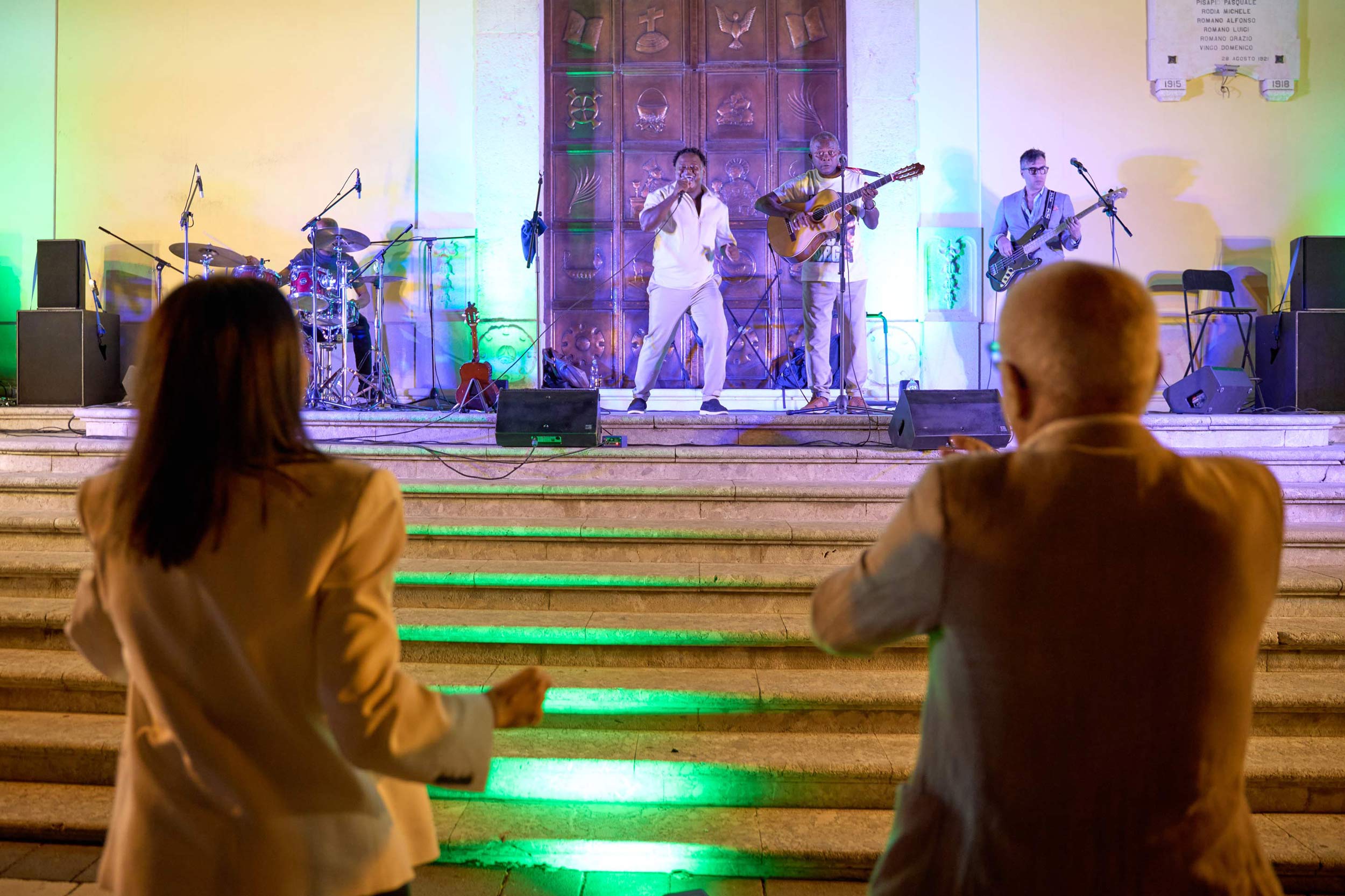 Tibau Tavares in concerto a Santo Stefano del Sole - Foto di Gaia Troisi